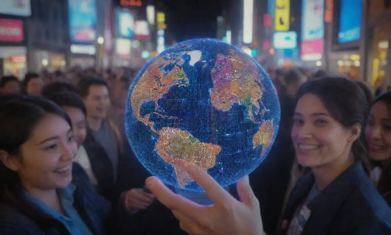 La ciudad vibra con una energía digital