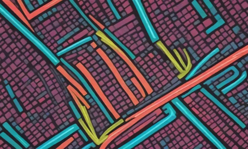 Las ilustraciones dinámicas exhiben colores neón y QR-codes se transforman en teclados estilizados