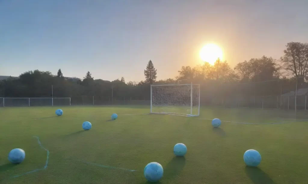 Un cielo azul electrizante