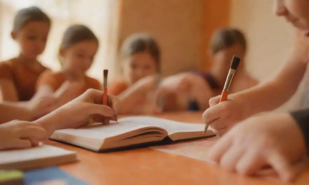 Imágenes con niños aprendiendo y creyendo
