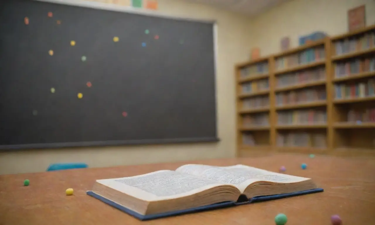 La clase está llena de vida y aprendizaje iluminado
