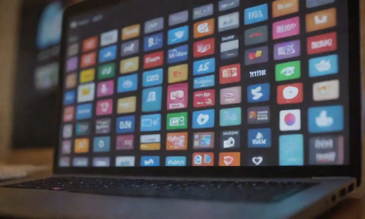 La pantalla del portátil brilla con información y organización