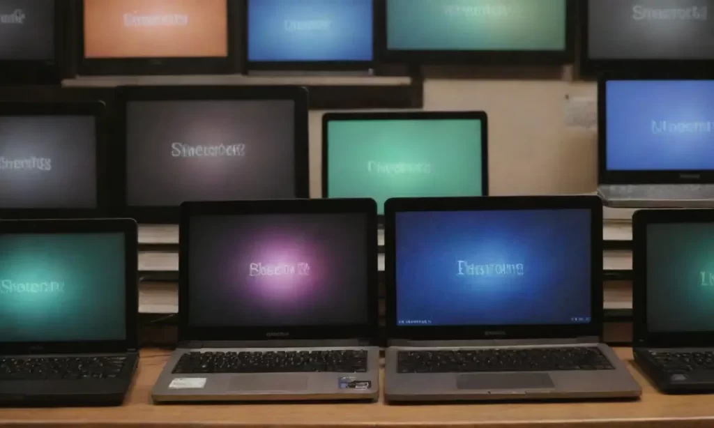 Una explosión de laptops