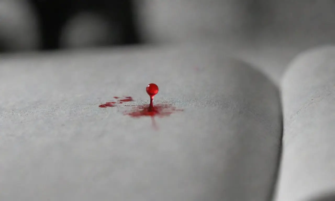 Un splash de rojo en la página