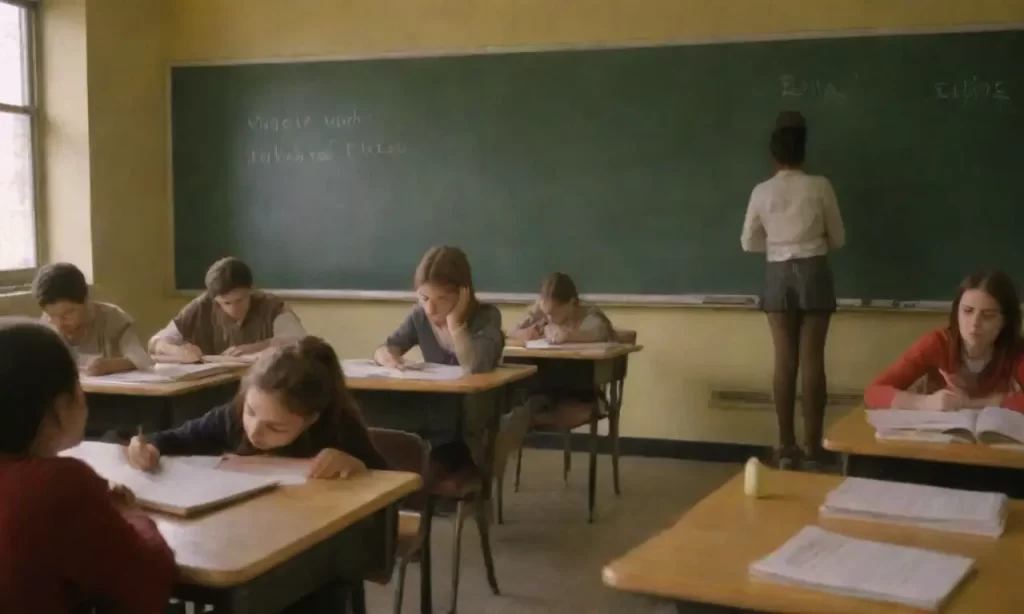 El aula brilla con luz y aprendizaje