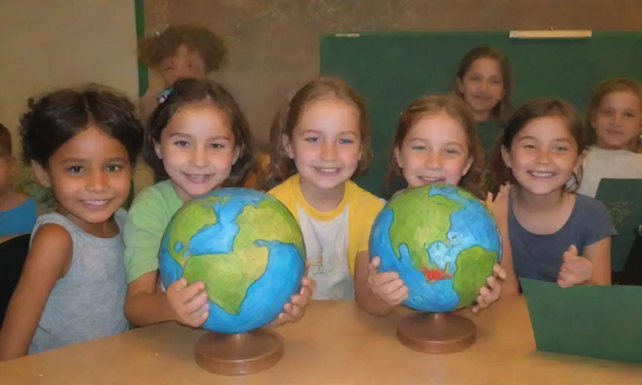Un mundo de estudiantes con ilusión y aprendizaje