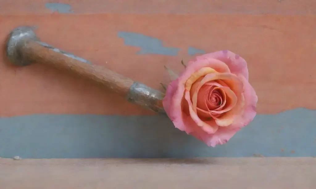 Una obra de arte en tonos suaves y vivos