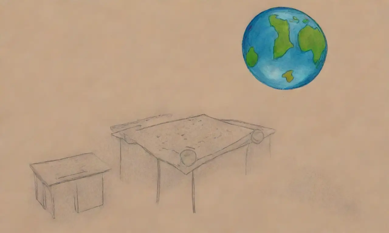 El mundo digital se entrelaza con el real, iluminado por una estudiante
