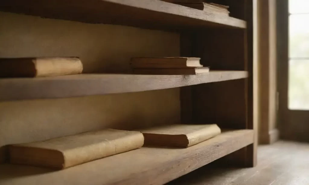 La luz dorada del sol acaricia las estanterías de madera