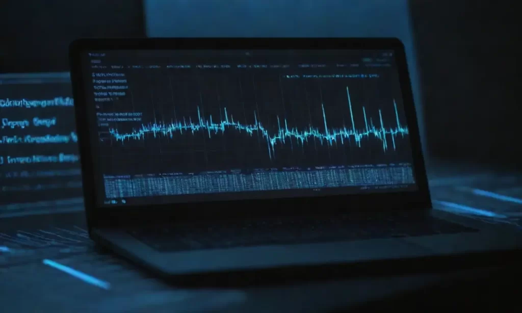 La pantalla de un ordenador refleja la tecnología digital