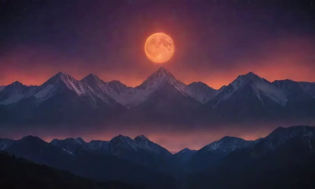 Un cielo de colores y una esperanza prometedora adornan la noche