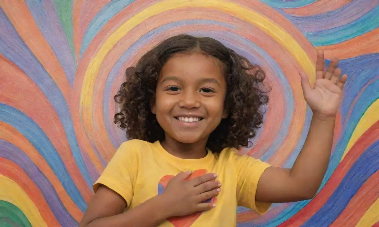 La imaginación brilla en los niños