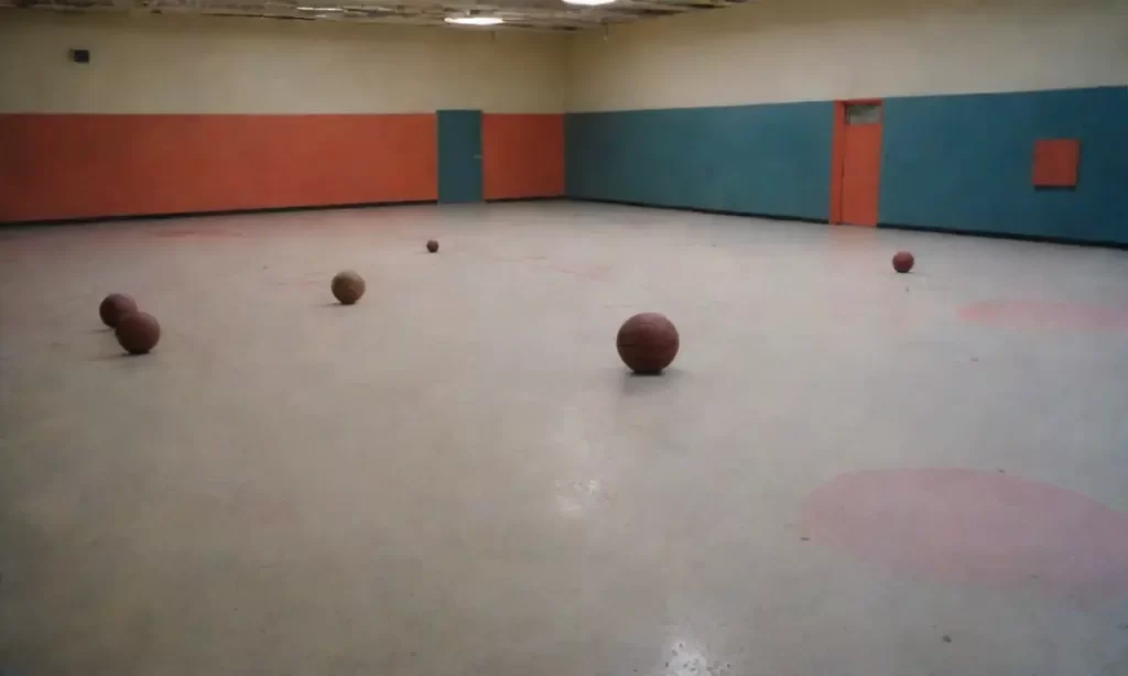 Un gimnasio de arena