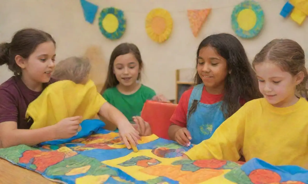 Los niños crean ecosistemas de reciclaje bajo luz solar