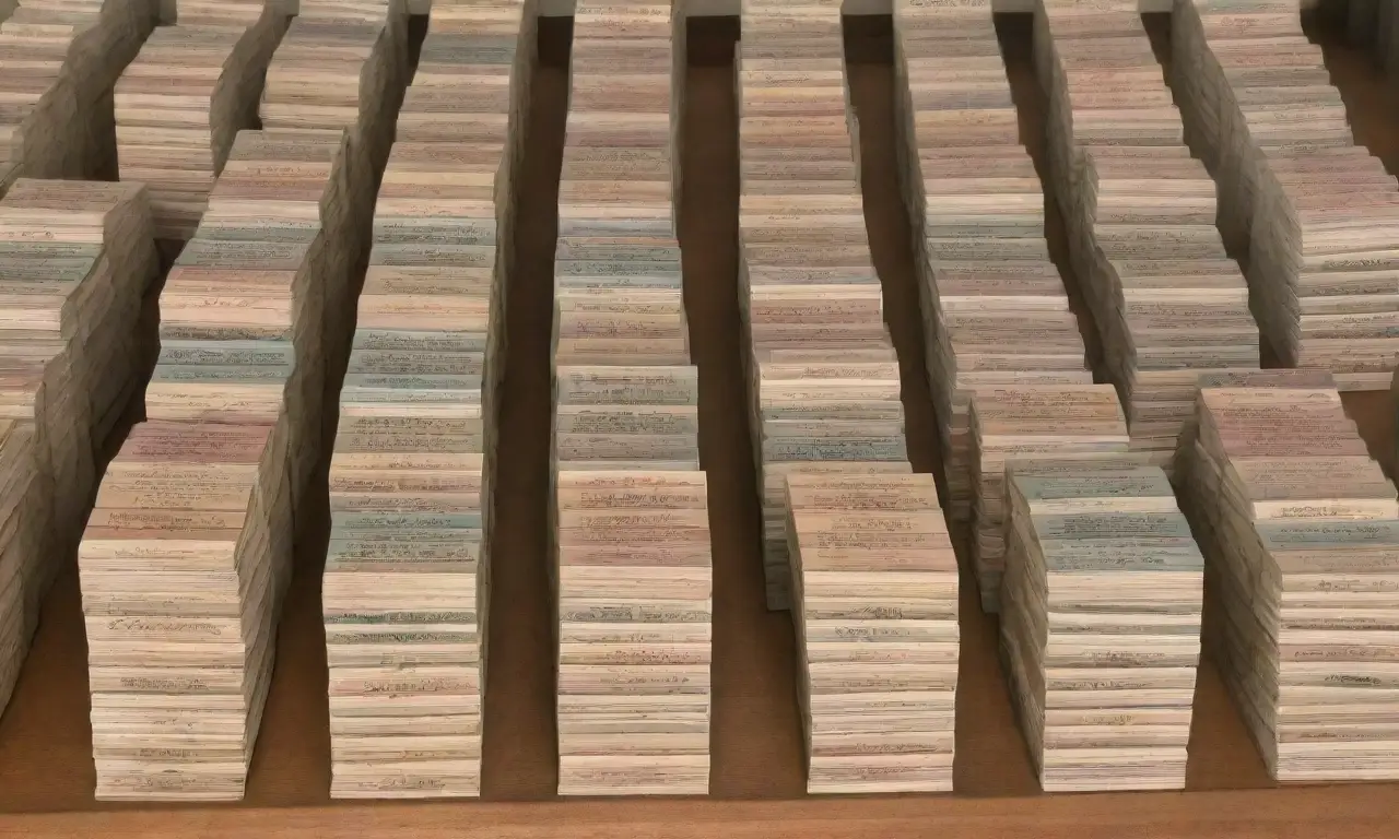 El orden de libros en una biblioteca, con divisores de la jerarquía Dewey. (Literally: Books ordered in the library with Dewey classification dividers.)**Simplified:**La biblioteca, ordenada por Dewey. Let me know if you need more translations!