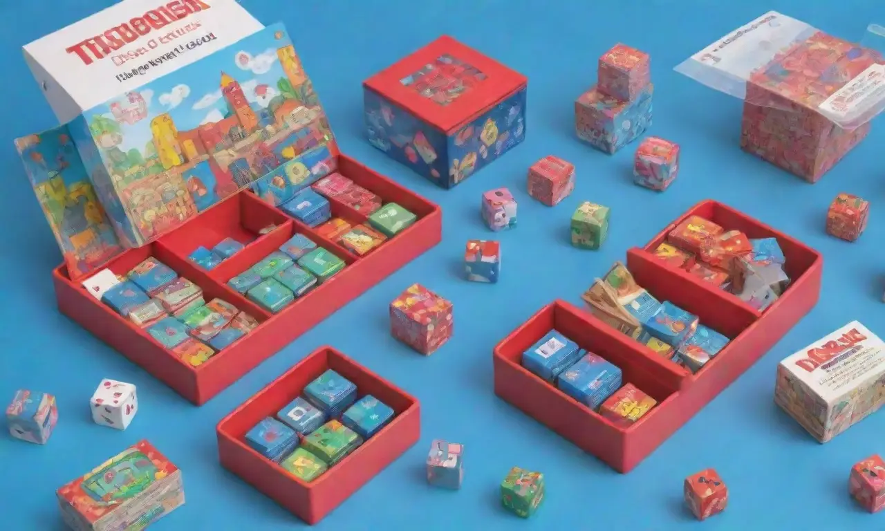 Una vista visual que representa juegos de mesa.  (A visual representation of board games.)