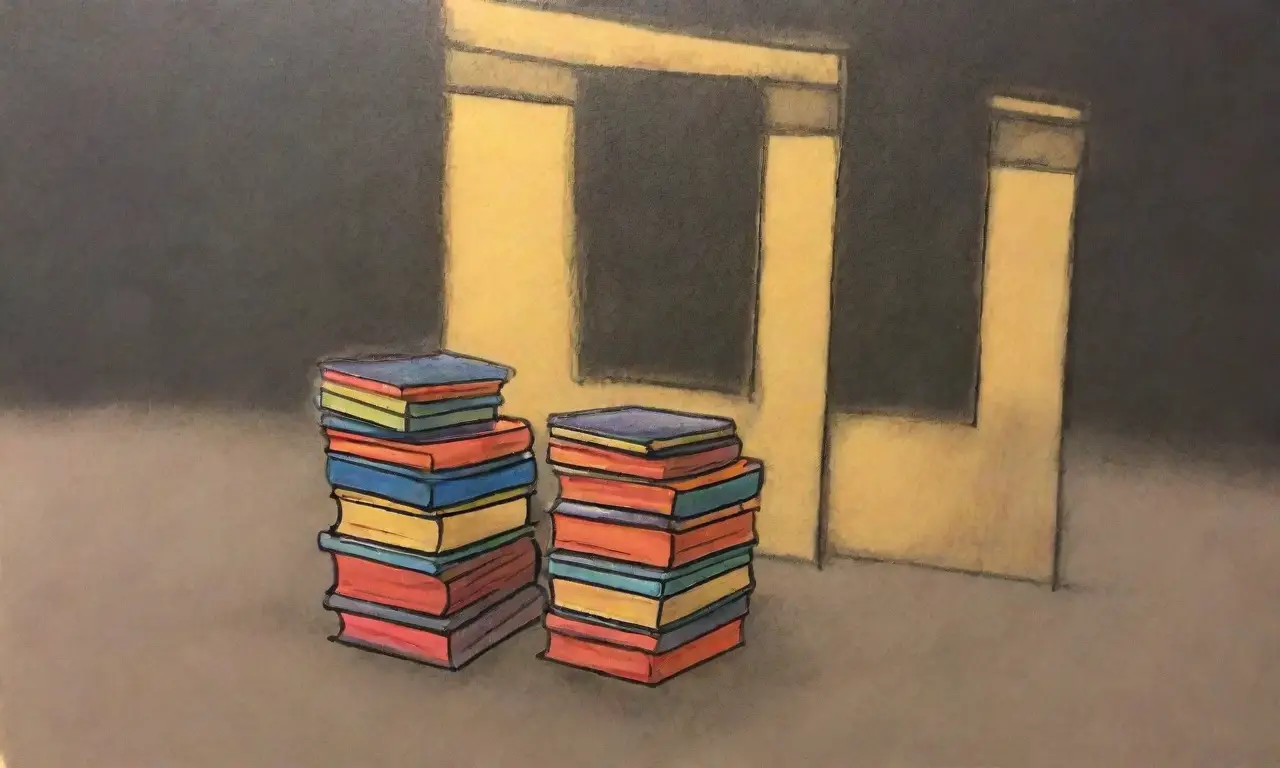 Un dibujo de ciudad al amanecer inspira la escuela