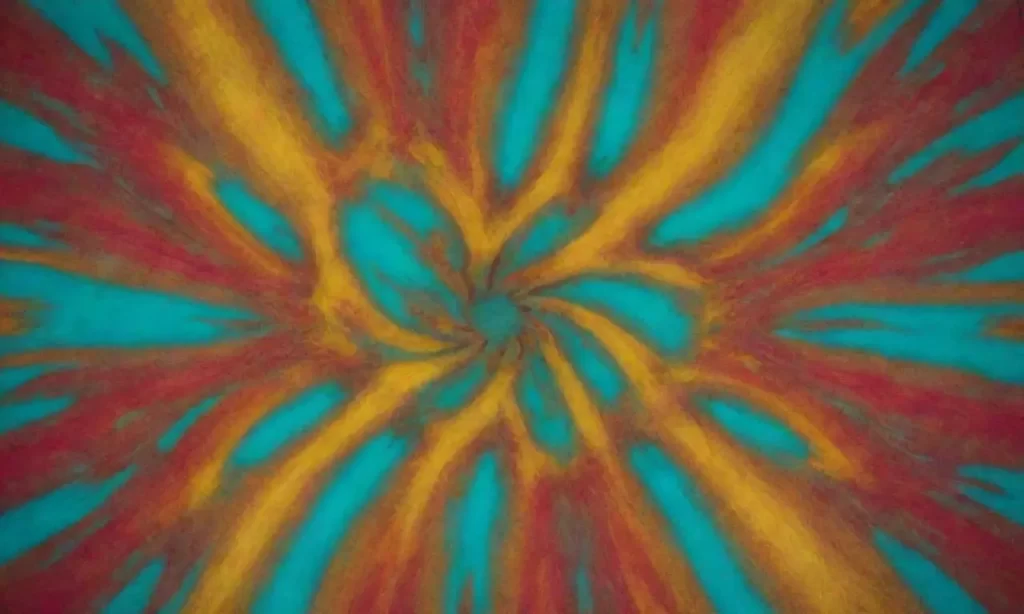 Un caleidoscopio de perspectivas se entrelazando con figuras abstractas