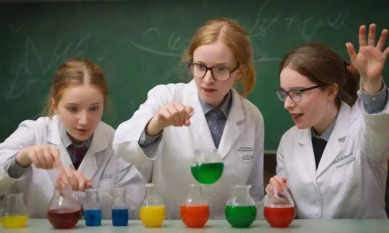 En la laboratorio, magia y aprendizaje se unen