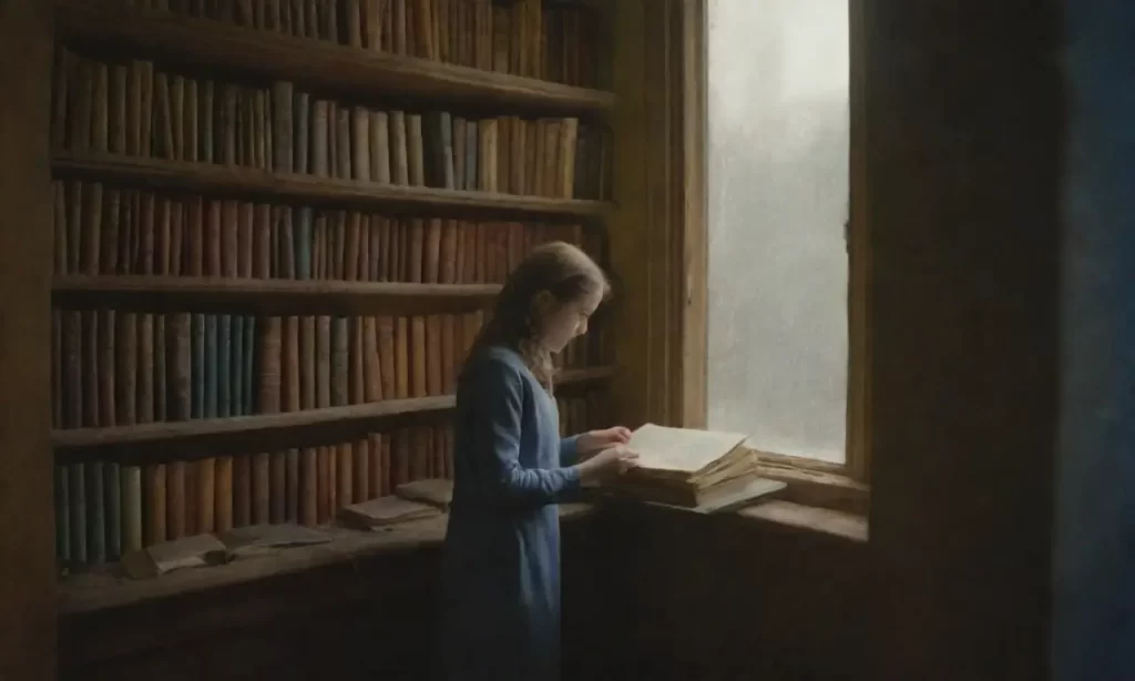 Lo que hay allí es historia y arte. (What is there is history and art.) **Explanation:**  The essence of your description was captured in this single sentence: highlighting the presence of both books and technology