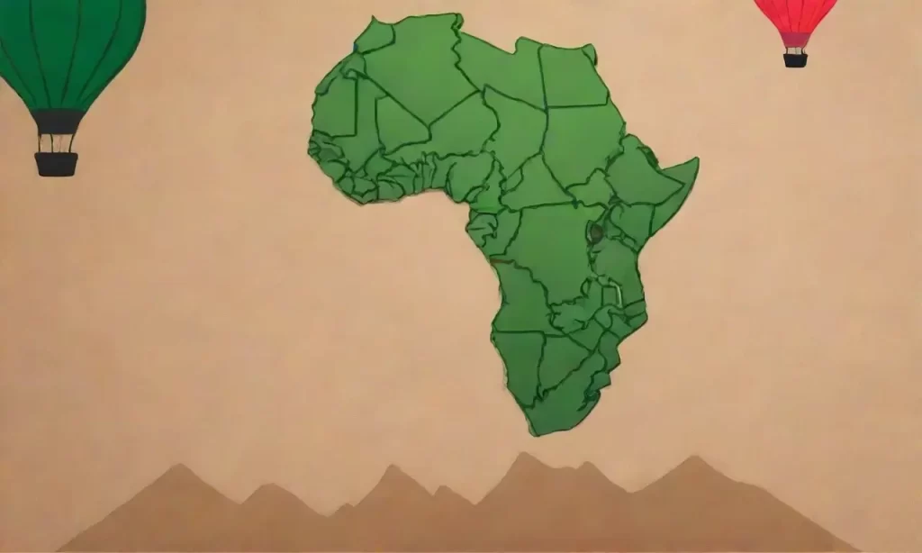 Un futuro prometed en mapas y libros en una nación africana