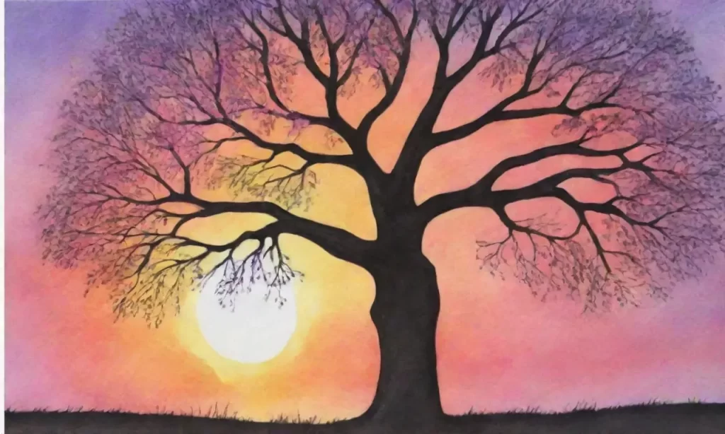 La naturaleza y la ciudad se encuentran en una obra de arte