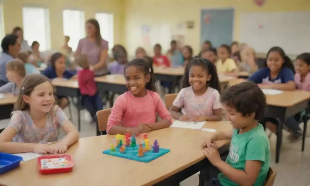 El aula baila al sol mientras los niños exploran