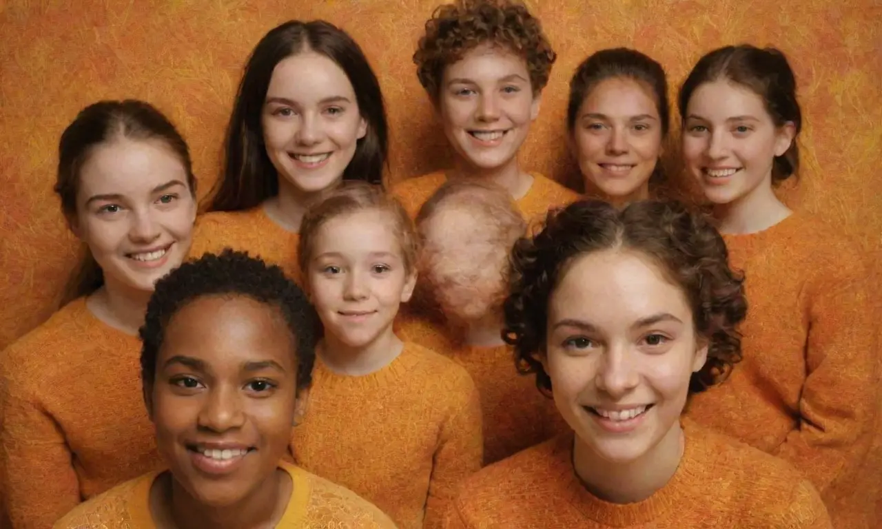 La diversidad de jóvenes se reflejan en un panorama de colores y esperanzas