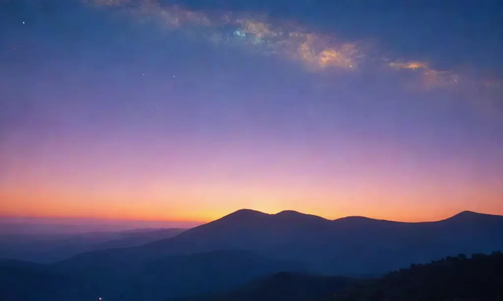 Una pincelada ética bajo un cielo de atardecer
