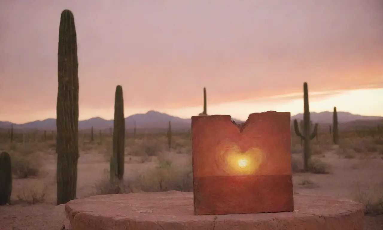 La belleza se refleja en un lienzo de arte y la vida