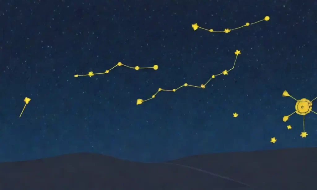 Lunas electrifican el cielo con una danza de engranajes y circuitos